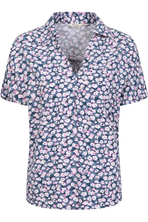 Mountain Warehouse Womens/Ladies Valleta Floral Short-Sleeved Shirt - Size 8 UK