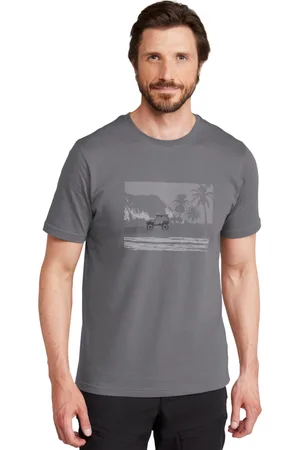 Mountain Warehouse Mens Ocean Drive T-Shirt (Dark ) - Size Small