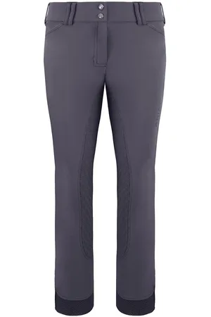 Ariat Tri Factor Womens Brown Knee Patch Breech - Nylon - Size 30R