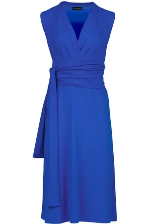 Conquista Womens Royal Jersey Empire Line Dress - Size EU 40 (Womens)