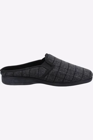 Fleet & Foster Neal Mule Slipper Mens - Mixed Material - Size UK 11