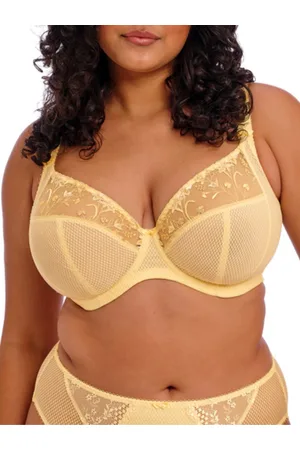 Elomi Womens Charley Side Support Plunge Bra - Salsa - Polyamide - Size 38F