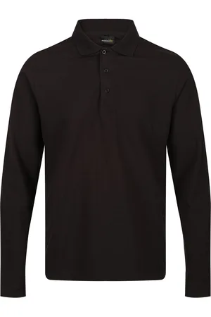 Regatta Mens Pro Long-Sleeved Polo Shirt - Size Medium