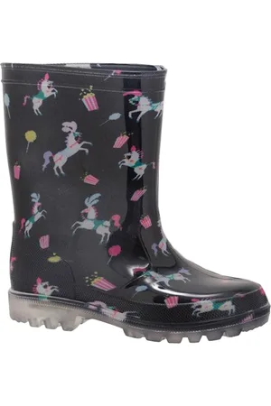 Mountain Warehouse Childrens Unisex Childrens/Kids Splash Wellington Boots ( /Black/White) - Size UK 12 Kids