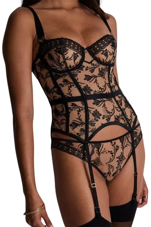 Aubade Womens Magnetic Spell Guepiere - Polyamide - Size 32E