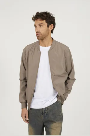 Brave Soul Mens Bomber Jacket - Size Large