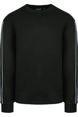 Nicce London Crew Neck Long Sleeve Pullover Mens Geti Sweashirt 211 1 03 07 0001 Cotton - Size Small