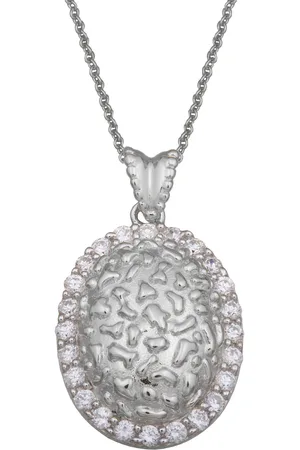 ORPHELIA WoMens 925 Sterling Chain with Pendant - ZH-4520 - One Size