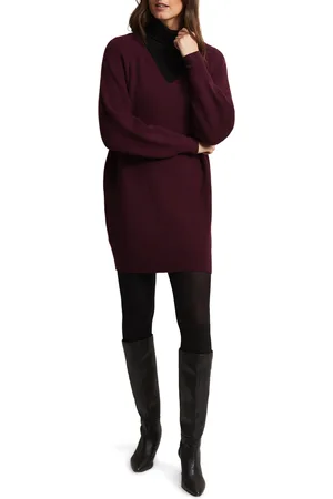 Phase Eight Womens Eliana Chunky Knit V Neck Dress - - Size X-Small