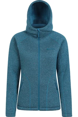 Mountain Warehouse Womens/Ladies Nevis Faux Fur Lined Full Zip Hoodie - Size 10 UK