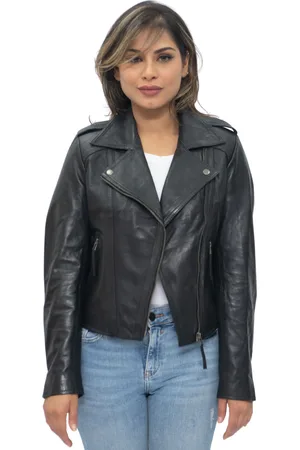 Infinity Womens Biker Jacket-Tamale - Size 22 UK