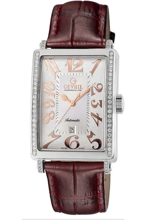 Gevril WoMens 6208RE Glamour Automatic Diamond Watch - One Size