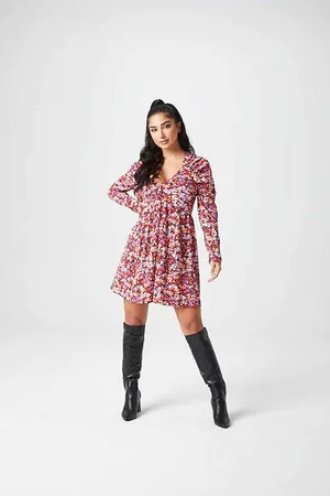 Urban Bliss Womens Empire Line Dress - Size 14 UK