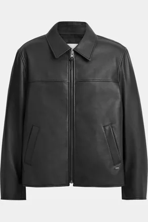 Coach Mens Leather Jacket - - Size Medium
