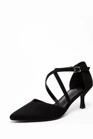 Quiz Womens Faux Suede Court Heel - Size UK 7