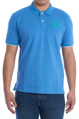 La Martina Mens Regular Fit Short Sleeve Polo YMP001-PK001 - - Size 2XL