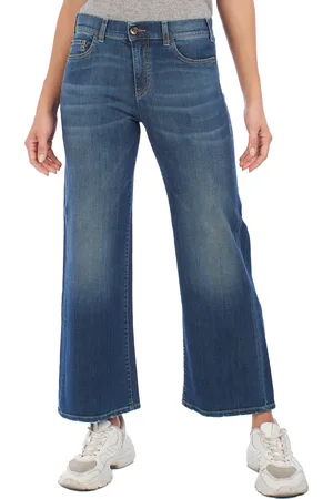 Emporio Armani Womens Wide Leg Jeans 3K2J33 Women - - Size 36 (Waist)