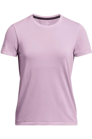 Under Armour Womens UA Seamless Stride T-Shirt in - Size 16 UK