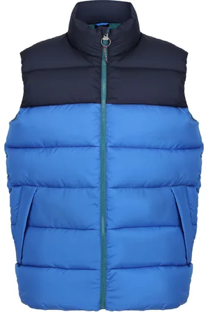 Regatta Mens Vintage Colour Block Gilet (Strong Blue/Navy) - - Size X-Large