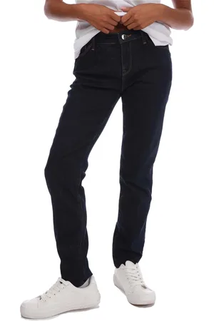 Emporio Armani Womens J23 Skinny-Fit Jeans in Denim - Cotton - Size 26W/32L