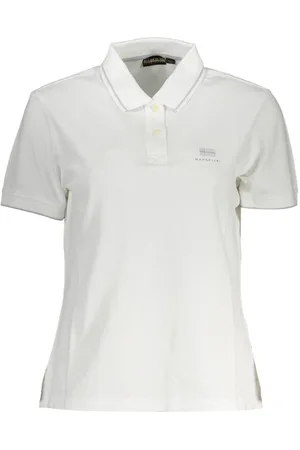 Napapijri WoMens Cotton Polo Shirt material_cotton - Size Small