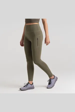 Craghoppers Womens Kiwi Pro Legging Wild Olive (Regular) - - Size 10 UK