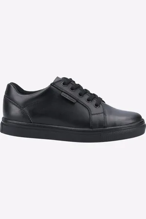 Hush Puppies Childrens Unisex Sam LEATHER MEMORY FOAM Junior Boys - - Size UK 12 Kids