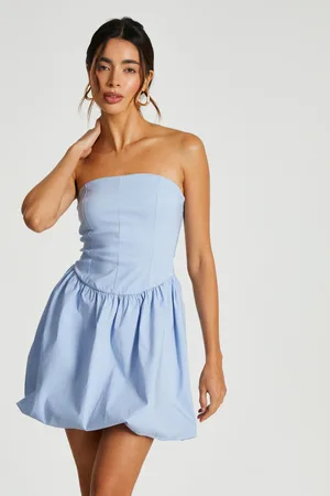 Quiz Womens Puff Ball Mini Dress - Size 14 UK