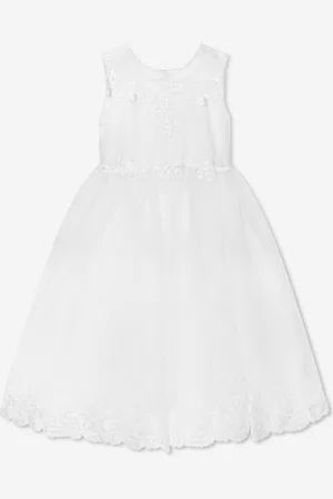 Sarah Louise Girls Ceremonial Ballerina Length Dress in - Size 8Y