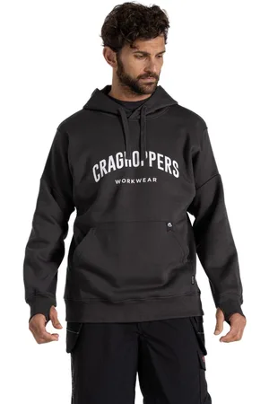 Craghoppers Mens Oulston Hoodie (Carbon ) - Size Large