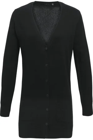Premier Womens/Ladies Longline V Neck Knitted Cardigan - Size 18 UK