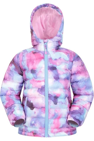 Mountain Warehouse Childrens Unisex Childrens/Kids Seasons Watercolour Padded Jacket (Dark ) - Size 13Y