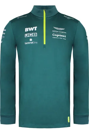 ASTON MARTIN Cognizant F1 Official Team Mens Midlayer Top Cotton - Size 2XL