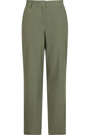 Mountain Warehouse Womens/Ladies Trek II Short Winter Hiking Trousers ( Green) - Size 14 UK
