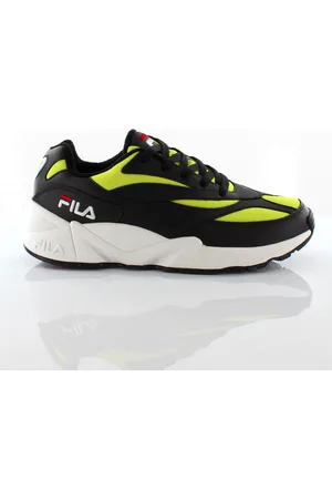 Fila V94M Low Mens /Lime Trainers - Size UK 7