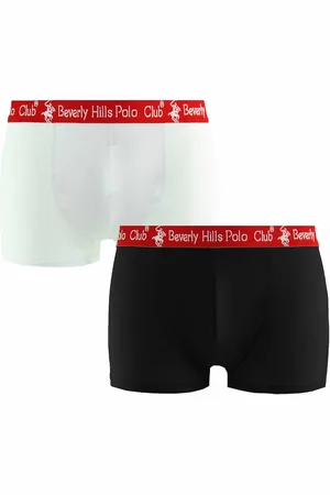 Beverly Hills Polo Club Mens 2-Pack Trunks - - Size Small