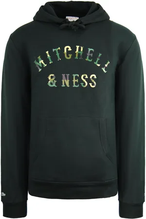 Mitchell & Ness Woodland Camo Patriot Mens Hoodie - Cotton - Size X-Large