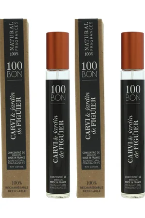100BON Unisex 100 Bon Carvi & Jardin De Figuier Concentre Refillable Eau de Parfum 15ml x 2 - One Size