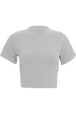 Quiz Womens Seamless Crop Top Nylon - Size Small