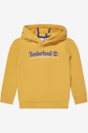Timberland Boys Logo Print Hoodie in - Size 10Y
