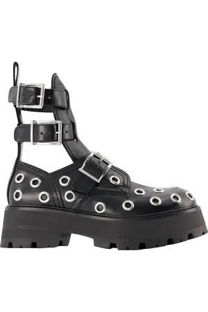 Alexander McQueen Womens Ankle Boots - - /White - Leather - Size EU 39