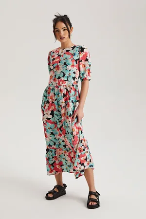 Urban Bliss Womens Floral Smock Dress - Size 10 UK