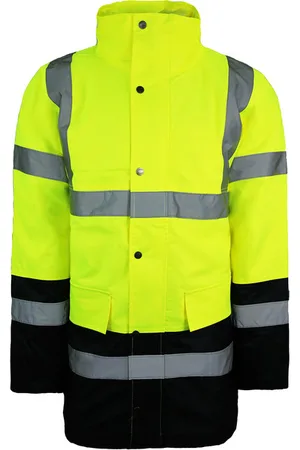 Dickies High Visibility Motorway Safety Two Tone Mens Jacket - Size Medium