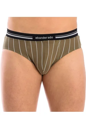 Abanderado Mens anatomical front breathable fabric brief A077H - - Size X-Large