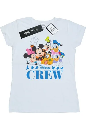 Disney Womens/Ladies Mickey Mouse Friends Cotton T-Shirt - Size 2XL