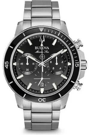 BULOVA Marine Star Mens Watch 96B272 Stainless Steel (archived) - One Size