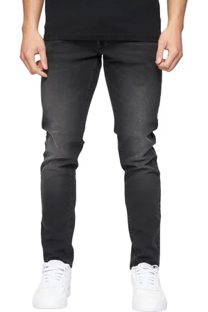 Crosshatch Mens Buraca Slim Jeans ( Wash) - Size 40 Regular