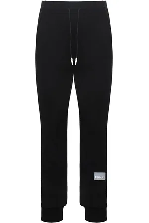 PUMA Avenair Cuff Mens Track Pants Cotton - Size Large