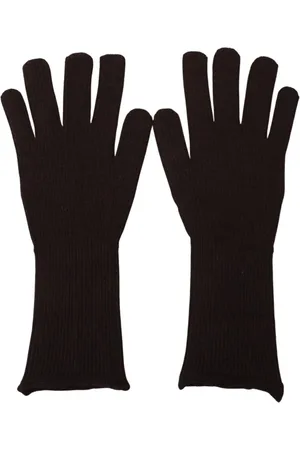 Dolce & Gabbana Mens Luxurious Cashmere Silk Gloves - - Size 9 (Gloves)