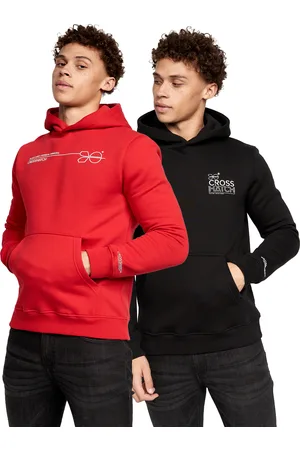 Crosshatch Mens Karver Hoodie ( /Black) - Size Small